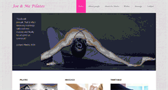 Desktop Screenshot of joeandmepilates.com.au